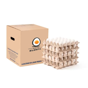 Huevo Primera Blanco (61 a 67,9 g) Caja de 180 unidades